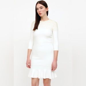 Alexander McQueen - Half Sleeve Pearl Dress